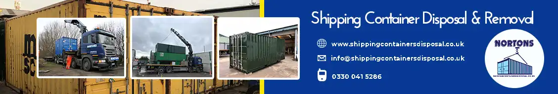 Shipping Container Disposal & Removal